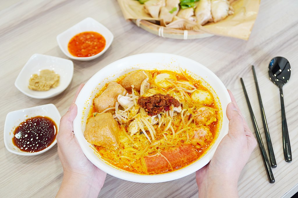 海南雞飯,叻沙,沙巴家,沙巴家菜單,板橋馬來西亞料理,板橋美食,江子翠美食 @PEKO の Simple Life