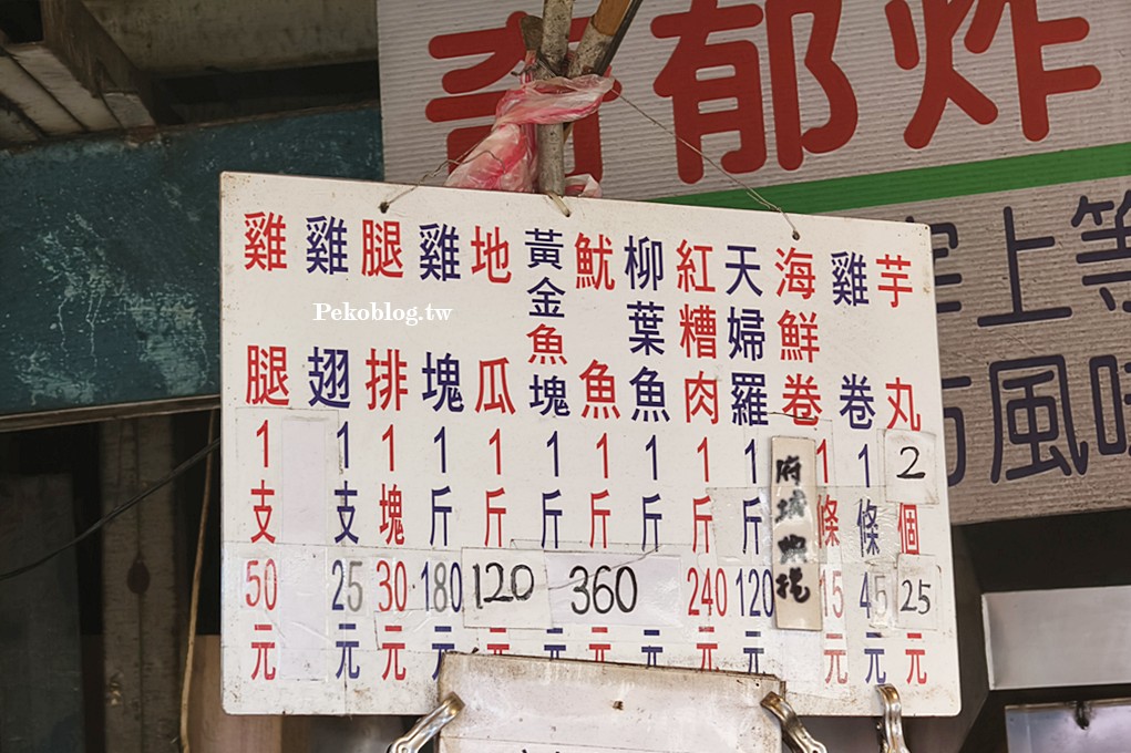 板橋美食,江子翠美食,板橋炸雞,華江市場美食 @PEKO の Simple Life