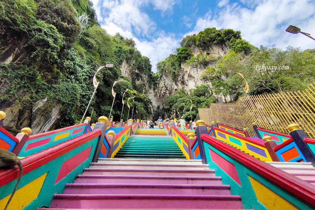黑風洞一日遊,彩虹階梯,吉隆坡景點,馬來西亞景點,黑風洞,Batu Caves,黑風洞交通,黑風洞穿著 @PEKO の Simple Life