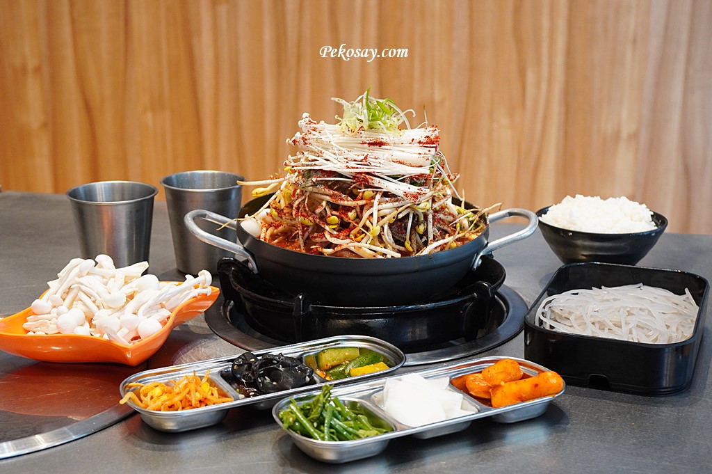 蘆洲韓式料理,釜山天,釜山天菜單,蘆洲火鍋,馬鈴薯排骨湯,蘆洲美食 @PEKO の Simple Life