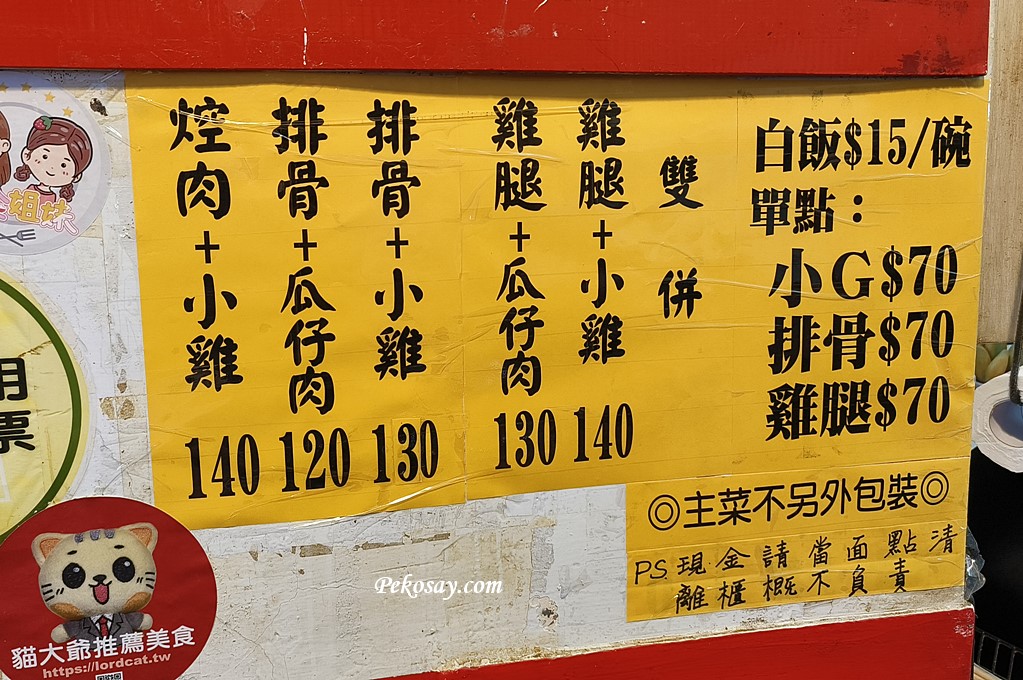 城中市場美食,城中市場小雞飯,小雞飯,阿順排骨,台北車站美食 @PEKO の Simple Life