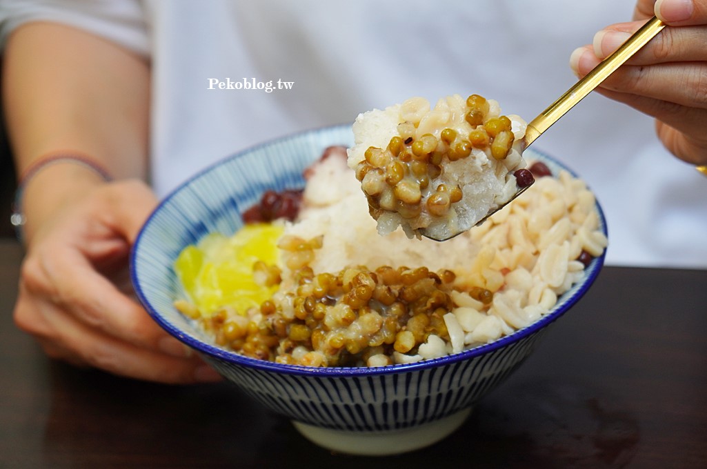 龍山寺美食,華西街美食,萬華冰店,華西街綠豆冰沙,泰太泰奶,甘單綠豆沙剉冰 @PEKO の Simple Life