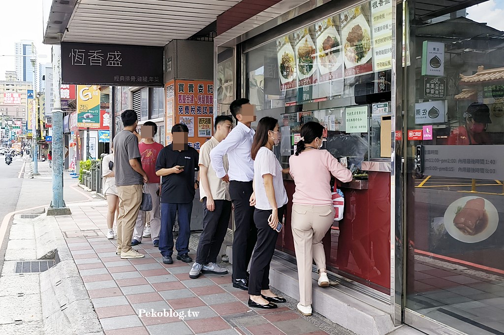 恆香盛中和,恆香盛板橋,板橋便當,板橋排骨飯,恆香盛菜單 @PEKO の Simple Life