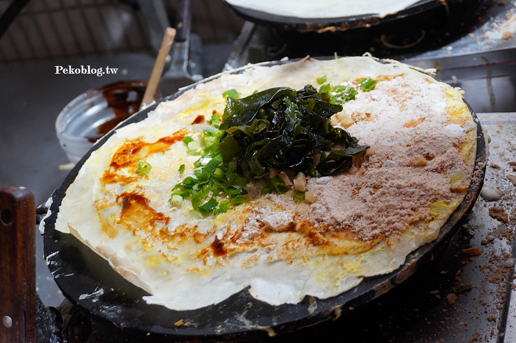 湳雅夜市美食,南雅夜市美食,板橋煎餅果子,醜女脆餅,醜女青草茶 @PEKO の Simple Life