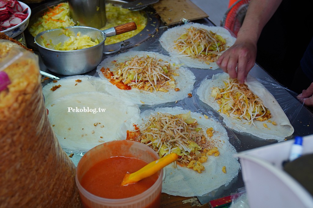 新莊廟街潤餅,新莊小吃推薦,新莊美食,新莊廟街美食,慈祐宮潤餅捲,新莊潤餅 @PEKO の Simple Life