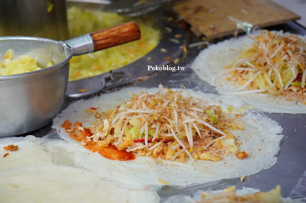 新莊廟街潤餅,新莊小吃推薦,新莊美食,新莊廟街美食,慈祐宮潤餅捲,新莊潤餅 @PEKO の Simple Life