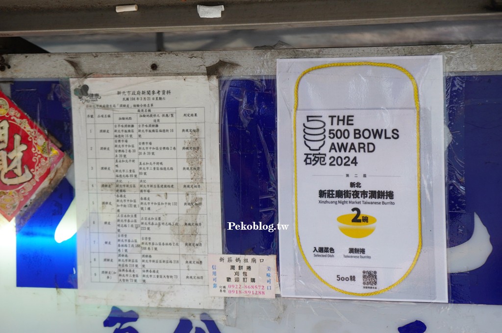 新莊廟街潤餅,新莊小吃推薦,新莊美食,新莊廟街美食,慈祐宮潤餅捲,新莊潤餅 @PEKO の Simple Life