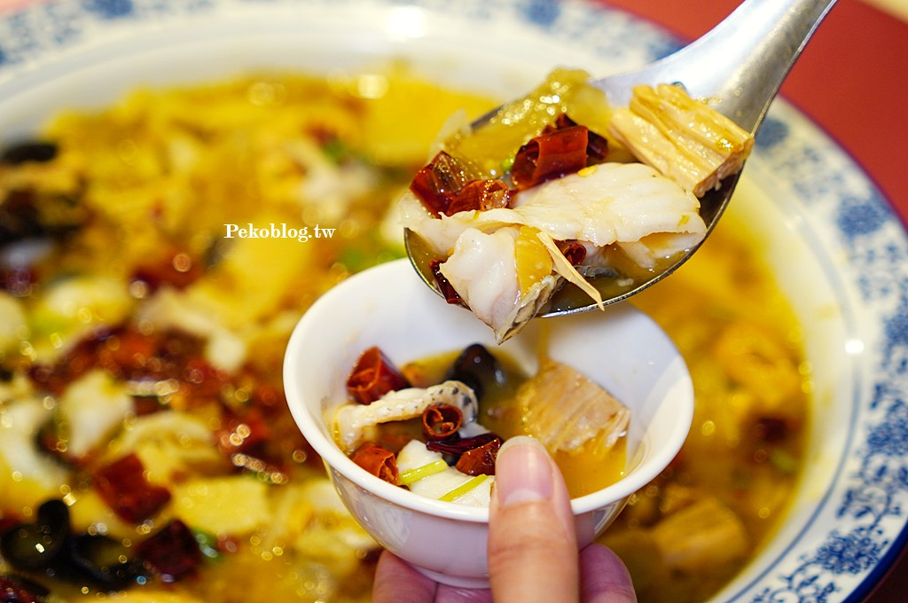 彭園板橋店,彭園湘菜,板橋合菜餐廳,彭園酸菜魚 @PEKO の Simple Life