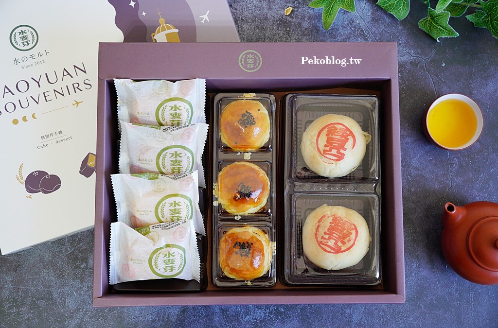 水麥芽手撕蛋糕,桃園水麥芽,炙燒蛋黃酥,2025中秋禮盒,桃園伴手禮,桃園蛋黃酥,桃園手撕蛋糕,水麥芽蛋黃酥 @PEKO の Simple Life