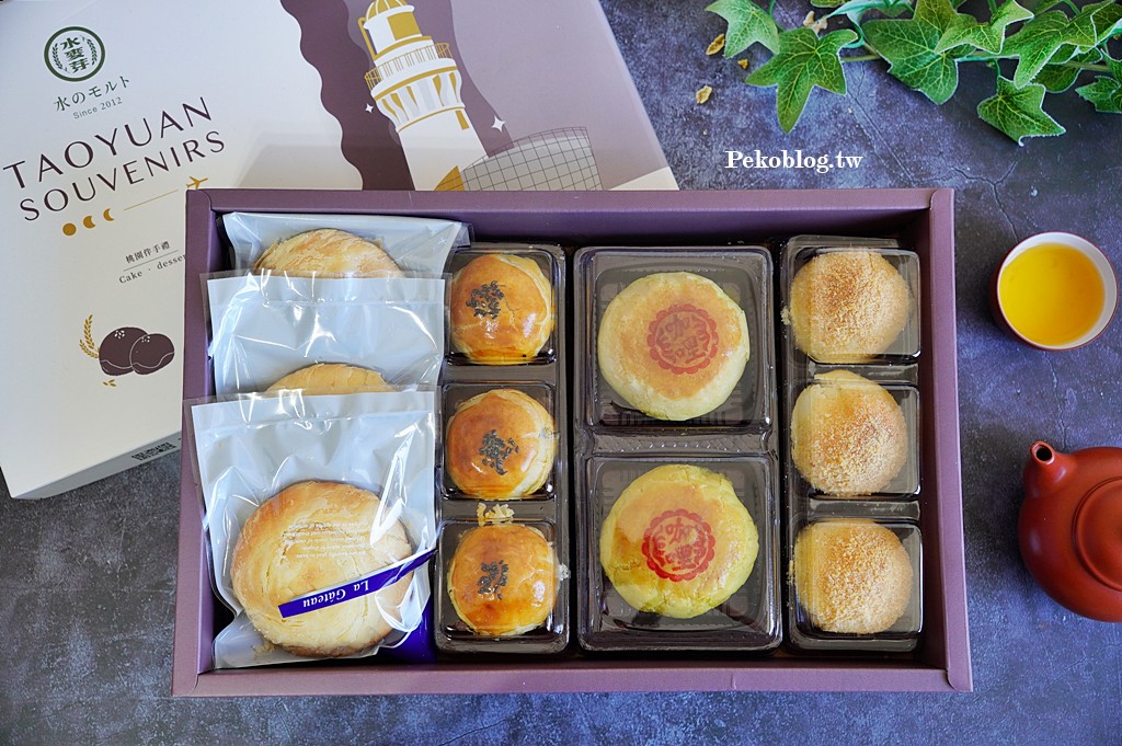 水麥芽手撕蛋糕,桃園水麥芽,炙燒蛋黃酥,2025中秋禮盒,桃園伴手禮,桃園蛋黃酥,桃園手撕蛋糕,水麥芽蛋黃酥 @PEKO の Simple Life