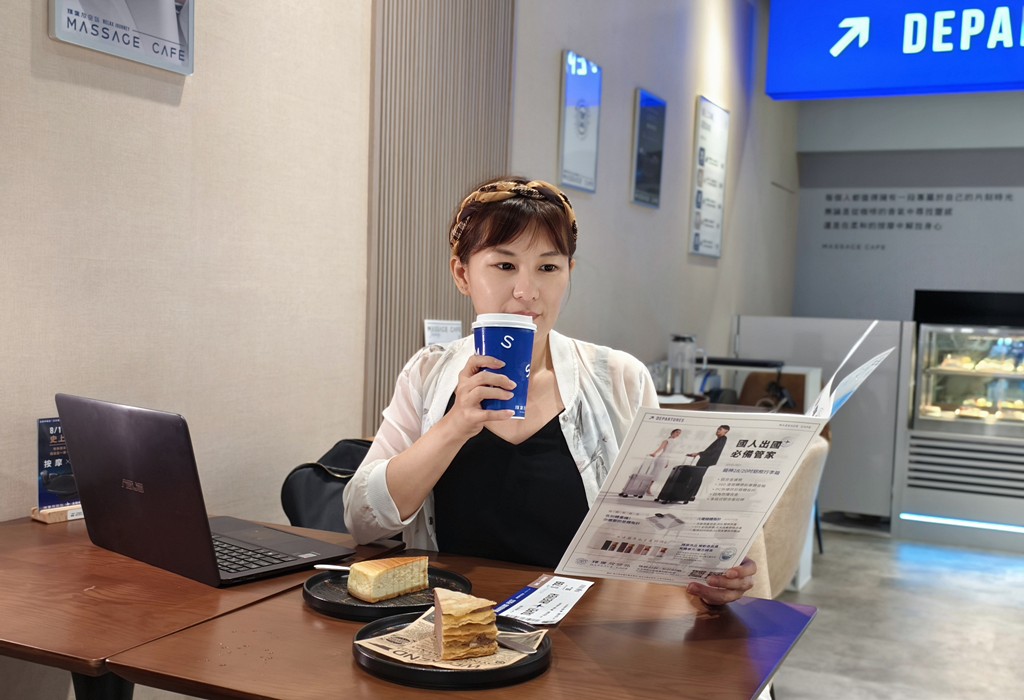 永和咖啡廳,輝葉放空站,輝葉按摩椅,超夢椅,輝葉放空站永和,永和按摩推薦 @PEKO の Simple Life