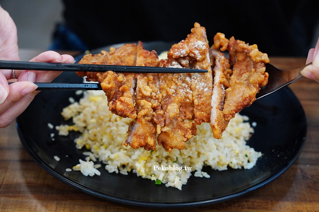 口福飯麵館,口福飯麵館菜單,中和炒飯,中和美食,民安街美食,積穗夜市美食 @PEKO の Simple Life