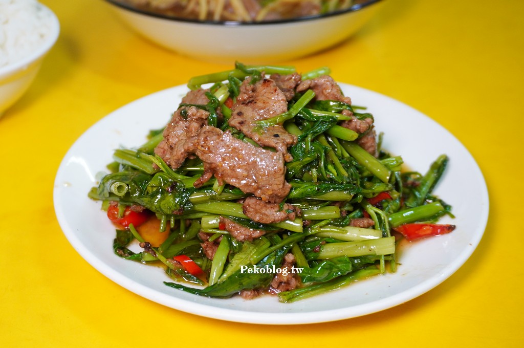 郭家炒牛肉,郭家炒牛肉菜單,華西街炒牛肉,華西街美食 @PEKO の Simple Life