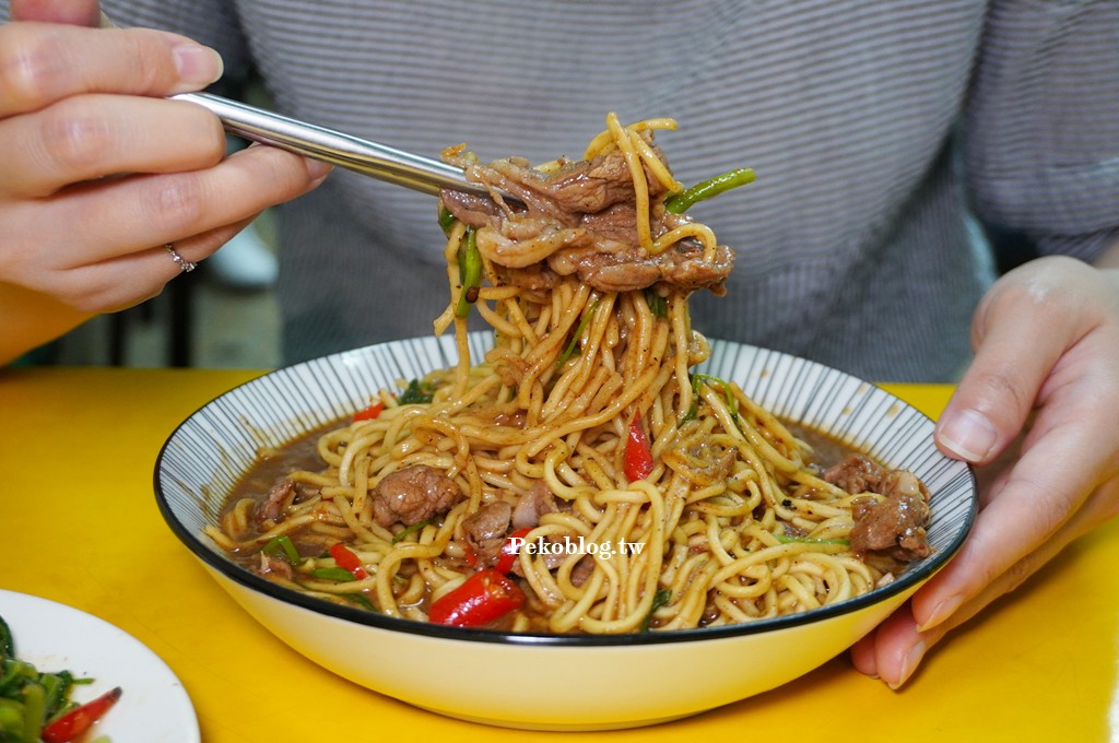 郭家炒牛肉,郭家炒牛肉菜單,華西街炒牛肉,華西街美食 @PEKO の Simple Life