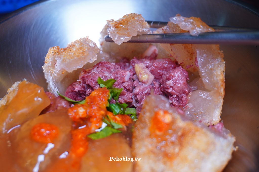 饒河夜市必吃,饒河夜市美食,台北脆皮肉圓,松山市場美食 @PEKO の Simple Life