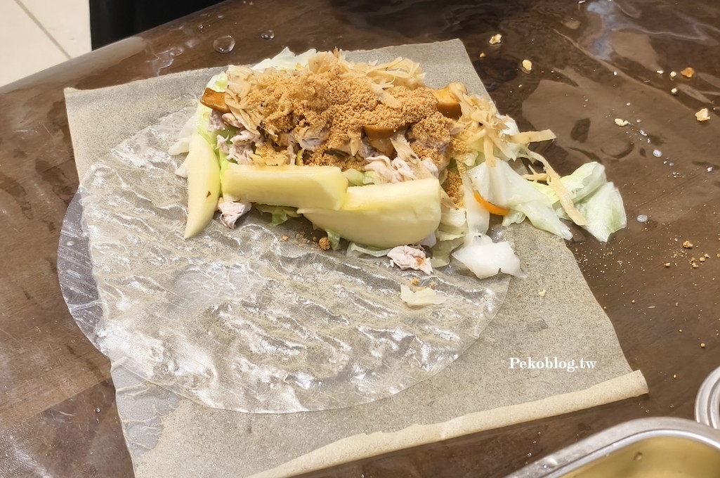 板橋美食,江子翠美食,板橋潤餅,江子翠潤餅,千張潤餅 @PEKO の Simple Life