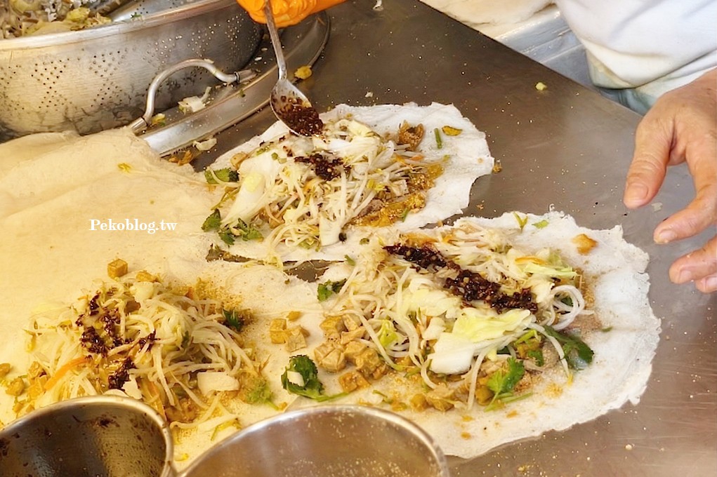 松江南京潤餅,松江南京美食,元記潤餅捲 @PEKO の Simple Life