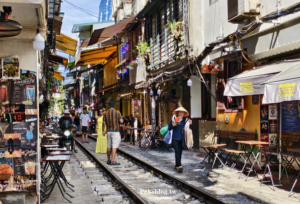 河內火車咖啡街,河內火車街,Hanoi Train Street,河內蛋咖啡,越南火車咖啡,河內火車街時刻表,越南自由行 @PEKO の Simple Life