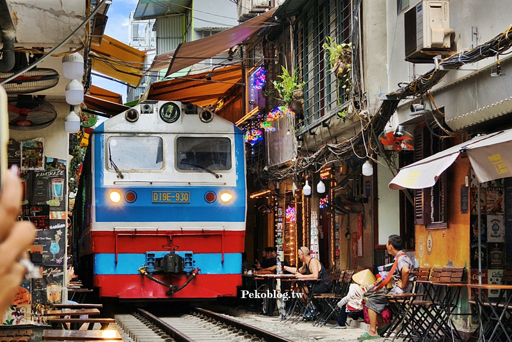 河內火車咖啡街,河內火車街,Hanoi Train Street,河內蛋咖啡,越南火車咖啡,河內火車街時刻表,越南自由行 @PEKO の Simple Life