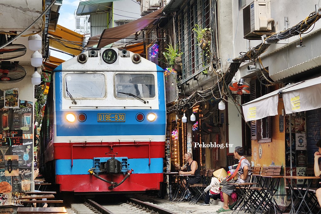 河內火車咖啡街,河內火車街,Hanoi Train Street,河內蛋咖啡,越南火車咖啡,河內火車街時刻表,越南自由行 @PEKO の Simple Life