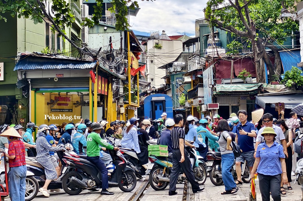 河內火車咖啡街,河內火車街,Hanoi Train Street,河內蛋咖啡,越南火車咖啡,河內火車街時刻表,越南自由行 @PEKO の Simple Life