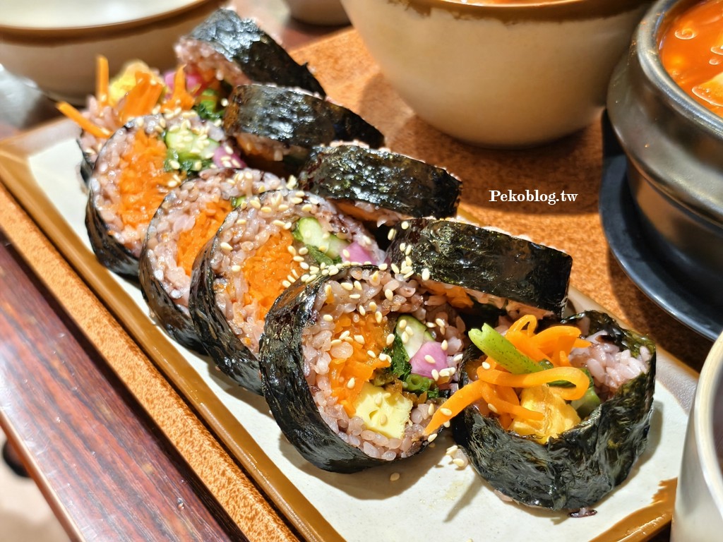 新莊美食,新莊韓式料理,新莊素食,新莊韓式韓式飯捲 @PEKO の Simple Life