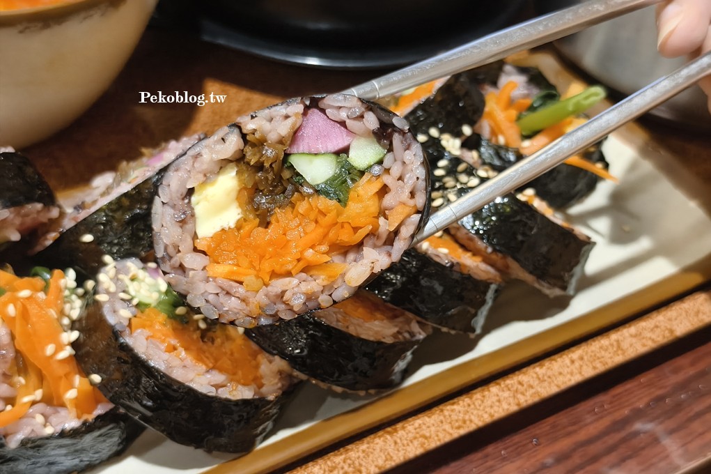 新莊美食,新莊韓式料理,新莊素食,新莊韓式韓式飯捲 @PEKO の Simple Life