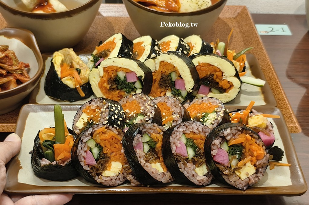 新莊美食,新莊韓式料理,新莊素食,新莊韓式韓式飯捲 @PEKO の Simple Life