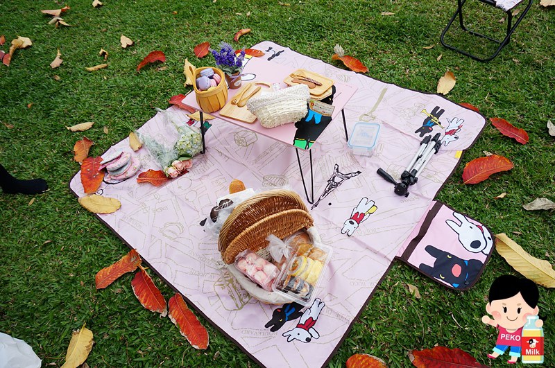 野餐,野餐必備品,野餐桌,野餐椅,野餐墊,野餐籃,台灣旅遊景點,板橋音樂公園,全家春遊野餐系列,麗莎與卡斯柏 @PEKO の Simple Life