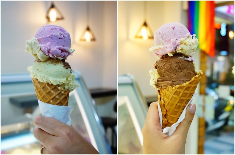後山手工冰淇淋,義式手工冰淇淋,水果冰淇淋,花蓮名產街,花蓮美食,花蓮必吃 @PEKO の Simple Life