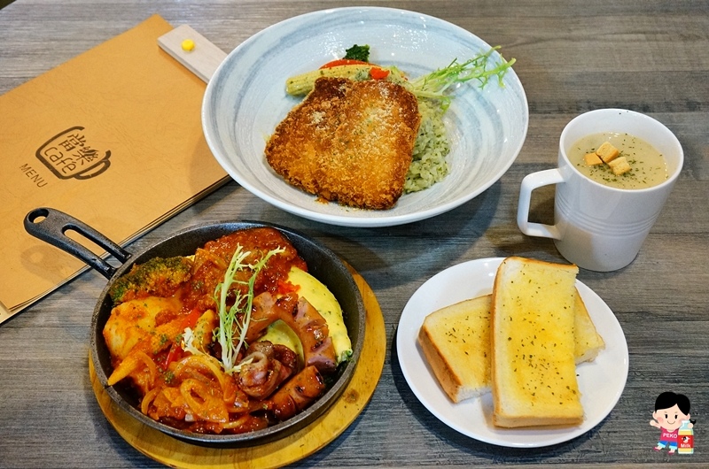 當樂咖啡,鐵鍋料理,當樂咖啡菜單,板橋美食,板橋咖啡廳,板橋早午餐,老宅咖啡廳,老宅餐廳 @PEKO の Simple Life