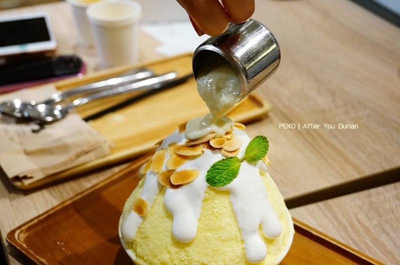 Dessert,曼谷蜜糖吐司,曼谷咖啡廳,泰國榴槤冰,Durian,曼谷榴槤刨冰,cafe,榴槤糯米冰,曼谷旅遊|景點|美食|住宿,榴槤冰淇淋,曼谷美食,After,You @PEKO の Simple Life