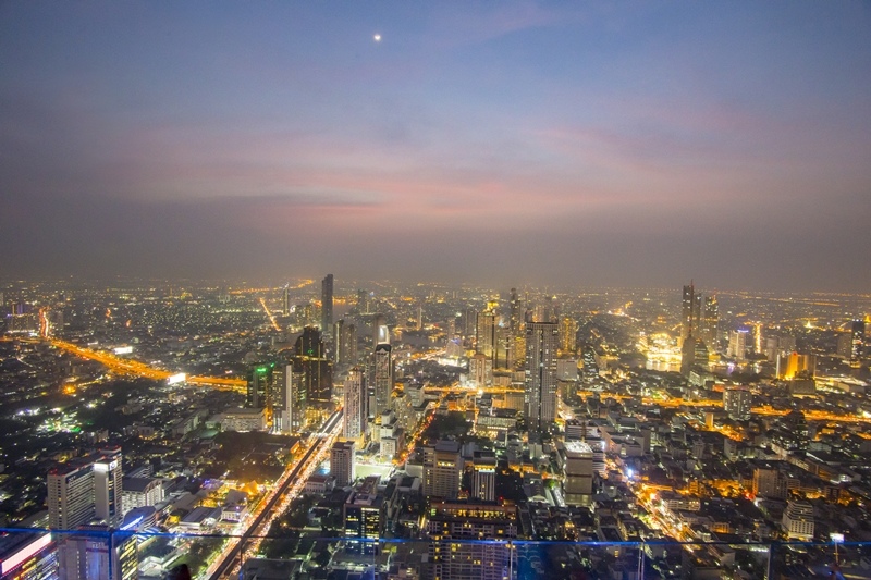 Mahanakhon,Skywalk,泰國最高,曼谷mahanakhon,曼谷第一高樓,曼谷新地標,Mahanakhon玻璃天空步道,曼谷夜景,曼谷旅遊|景點|美食|住宿,曼谷高空酒吧,曼谷景點 @PEKO の Simple Life