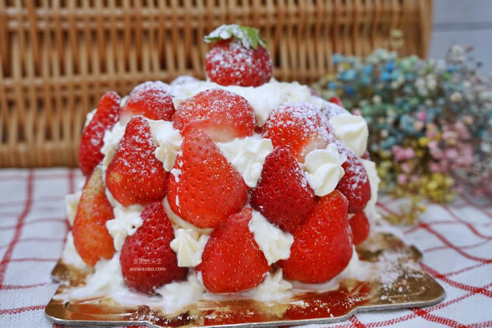 日月香,草莓泡芙,新莊甜點,日月香草莓蛋糕,新莊美食,日月香蛋糕店 @PEKO の Simple Life