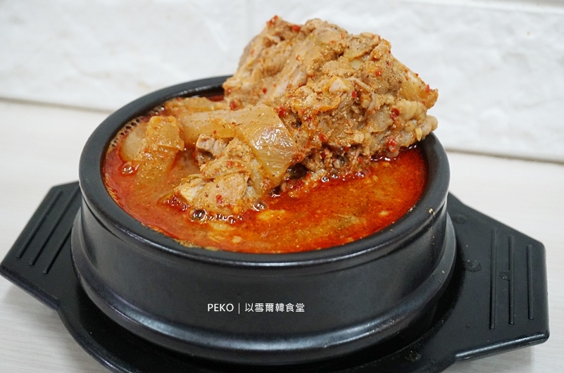 馬鈴薯排骨湯,台北韓式料理,中正紀念堂美食,以雪爾,以雪爾韓食堂,以雪爾菜單 @PEKO の Simple Life