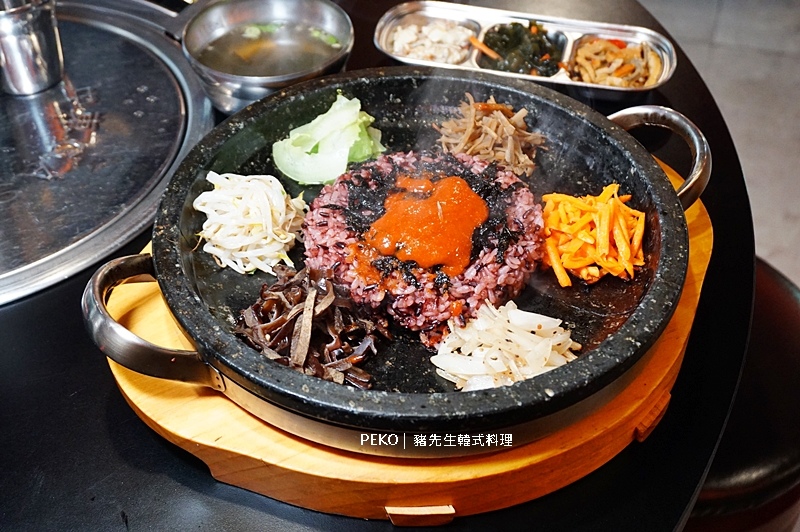 豬先生韓國料理,韓式烤肉,永和美食,永和韓式料理,豬先生韓式料理,水晶烤盤,豬先生韓式料理菜單,石鍋拌飯 @PEKO の Simple Life