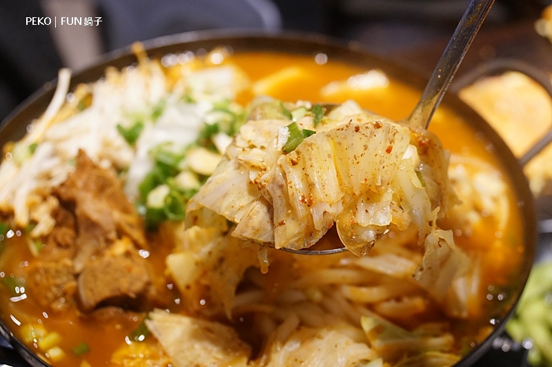 馬鈴薯排骨湯,永和美食,景平站美食,永和韓式料理,FUN鍋子,FUN鍋子菜單 @PEKO の Simple Life