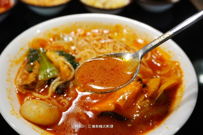 江南新韓式料理菜單,景安韓式料理,炒碼麵,中和美食,景安美食,中和韓式料理,江南新韓式料理 @PEKO の Simple Life
