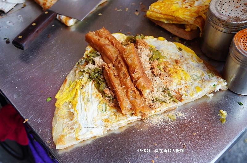 國父紀念館早餐,蔥油餅飯糰,捲餅飯糰,東區早餐,東區飯糰,食在香Q大飯糰 @PEKO の Simple Life