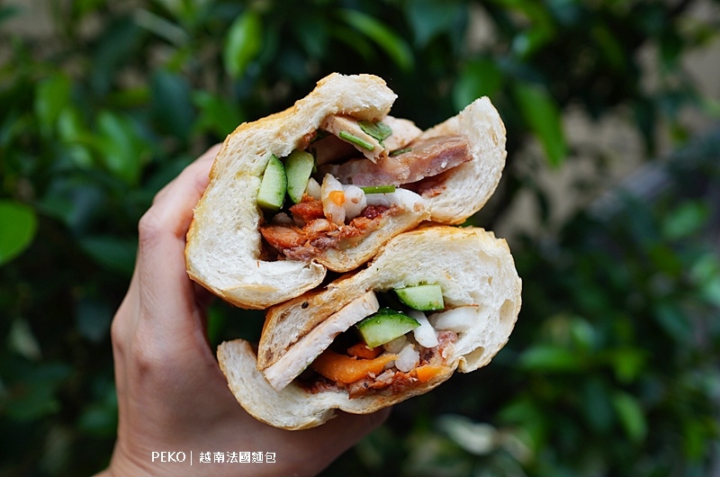 越南法國麵包,台中美食,台中第二市場美食,台中越南法國麵包,台中越南麵包,第二市場越南麵包,越南法國麵包菜單 @PEKO の Simple Life
