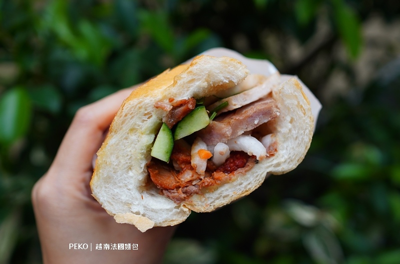 越南法國麵包,台中美食,台中第二市場美食,台中越南法國麵包,台中越南麵包,第二市場越南麵包,越南法國麵包菜單 @PEKO の Simple Life