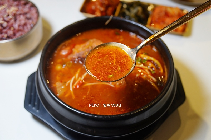 馬鈴薯排骨湯,台中美食,台中韓式料理,台中西區美食,WULI,WULI菜單 @PEKO の Simple Life