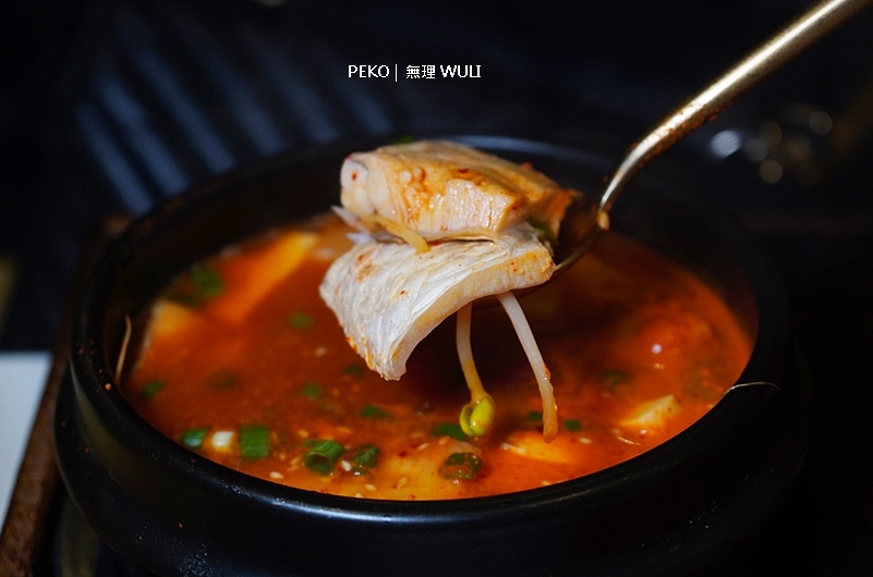 台中韓式料理,台中西區美食,WULI,WULI菜單,馬鈴薯排骨湯,台中美食 @PEKO の Simple Life