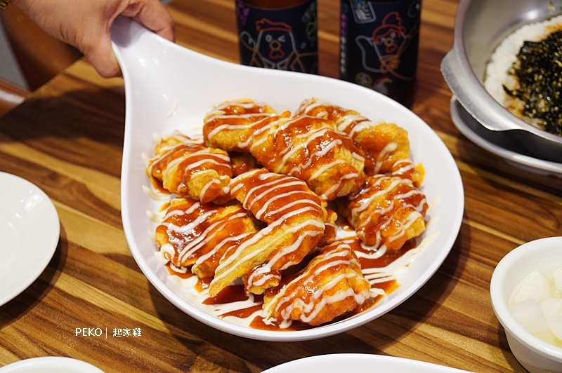 韓式炸雞,板橋美食,起家雞,台北韓式炸雞,起家雞菜單,半半啤酒,板橋韓式料理,酉鬼啤酒,起家雞內用 @PEKO の Simple Life